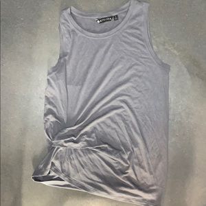 Athleta scrunch side top size small